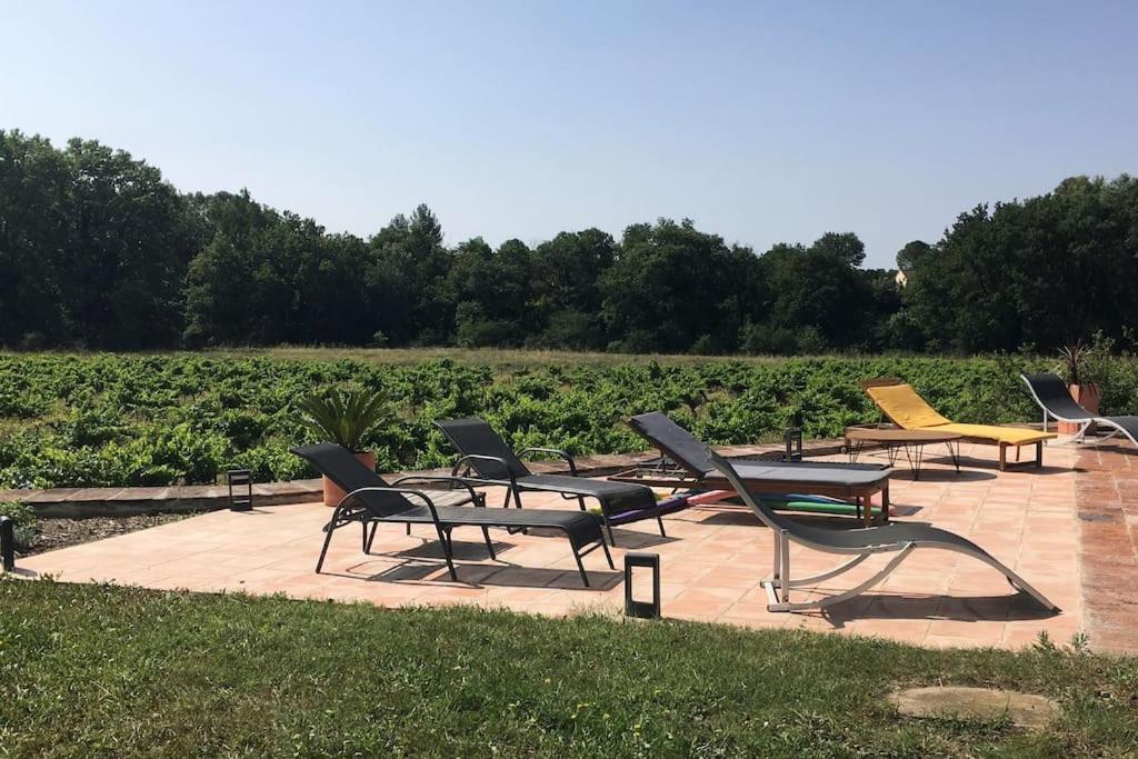 Gite Des Amis Domaine De Mas Caron Caromb Eksteriør bilde